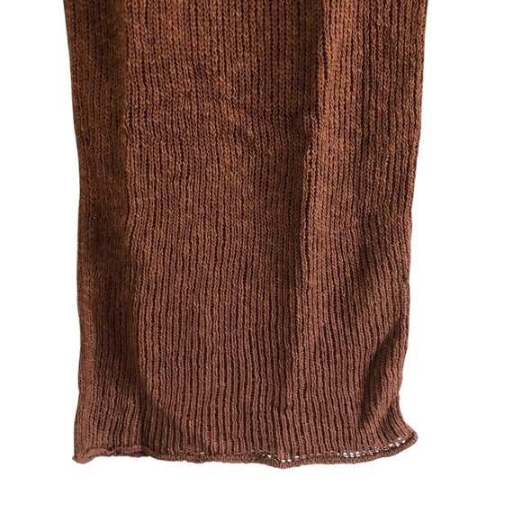 Savannah Morrow Darya Knit Dress Cocoa NWT - Picture 6 of 10